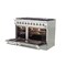 Forno Galiano Gold Professional 48In. Freestanding Gas Range FFSGS6244-48 - alternate 2